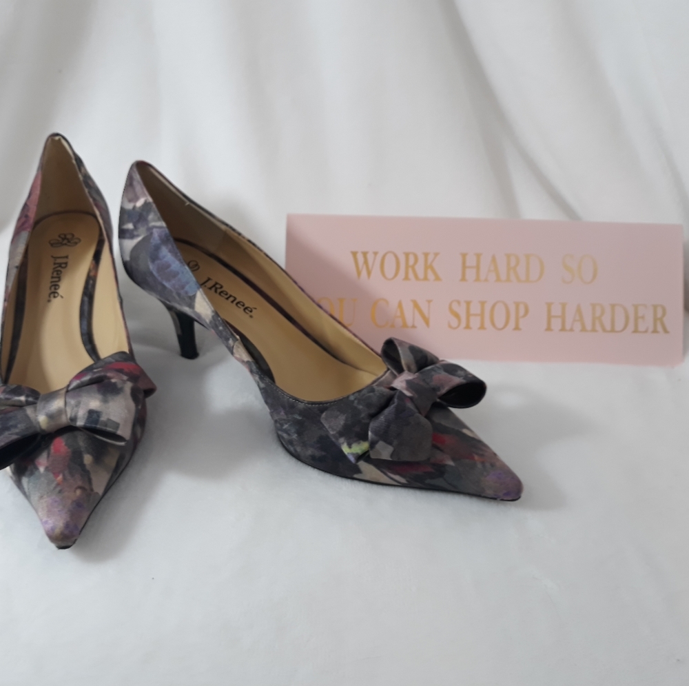 J Renee Floral Heels
